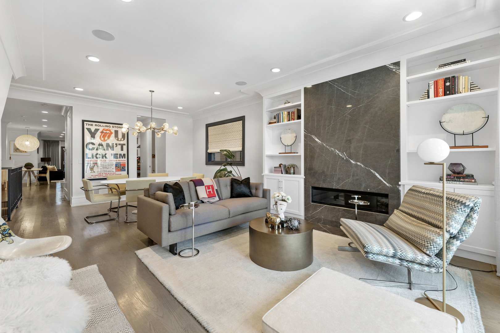 2040 North Burling Street, Unit 1 Chicago, IL 60614 - Photo 3 of 29 a living room with furniture
