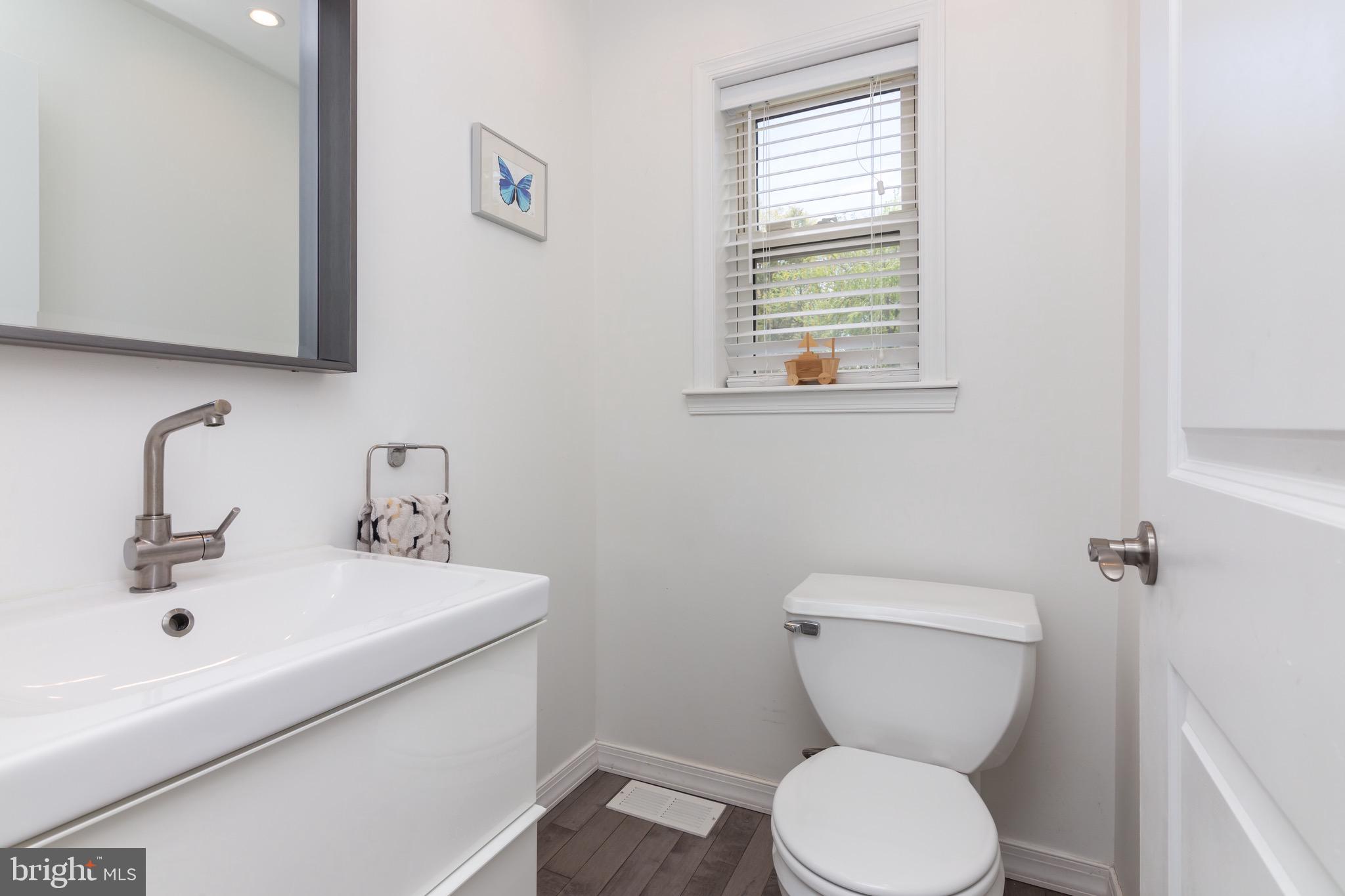 518 East Spring Avenue Ardmore, PA 19003 - Photo 17 of 38 First floor powder room off of family room