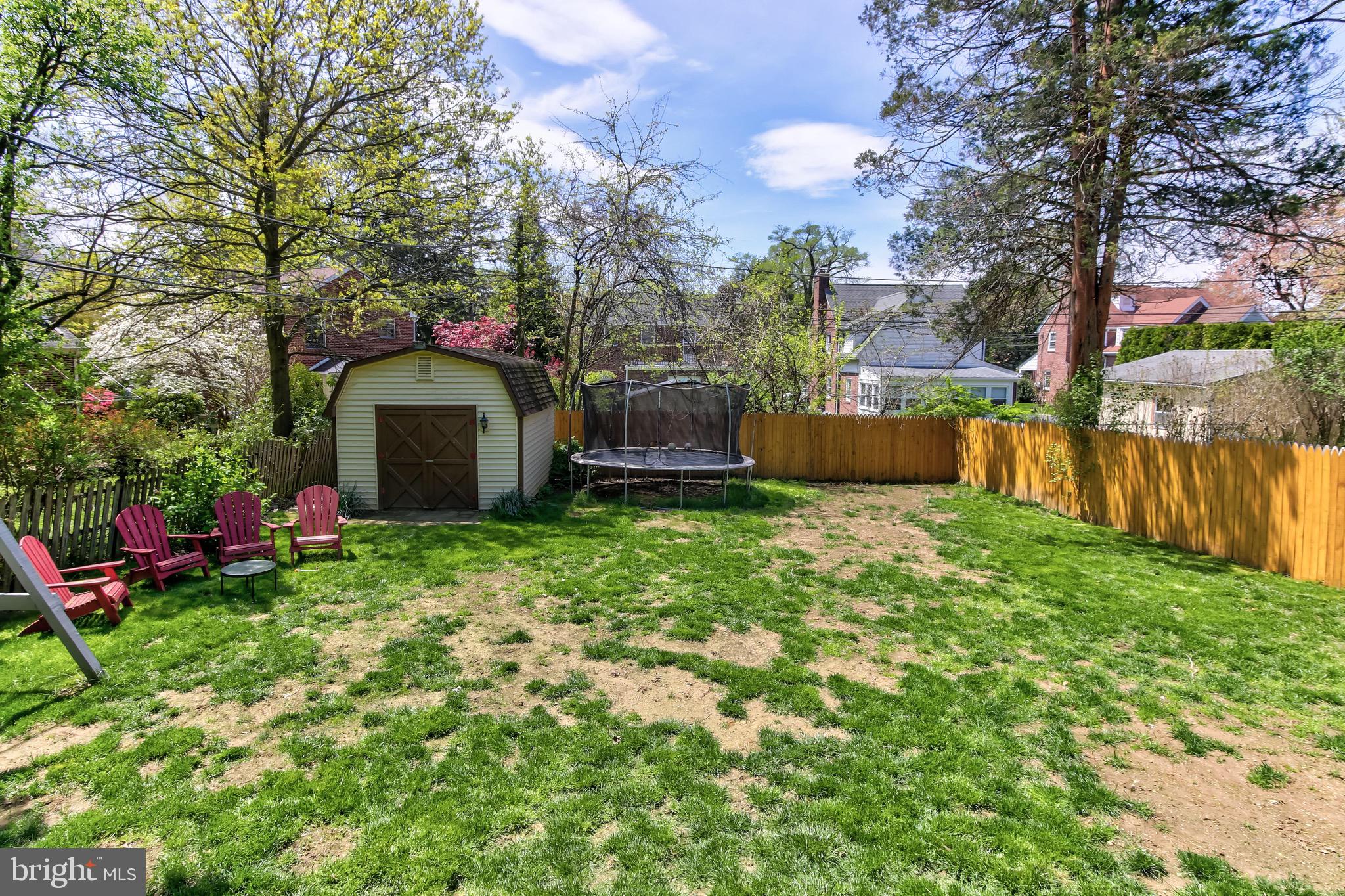 518 East Spring Avenue Ardmore, PA 19003 - Photo 36 of 38 Yard flattened in 2017 and fence replaced in 2019