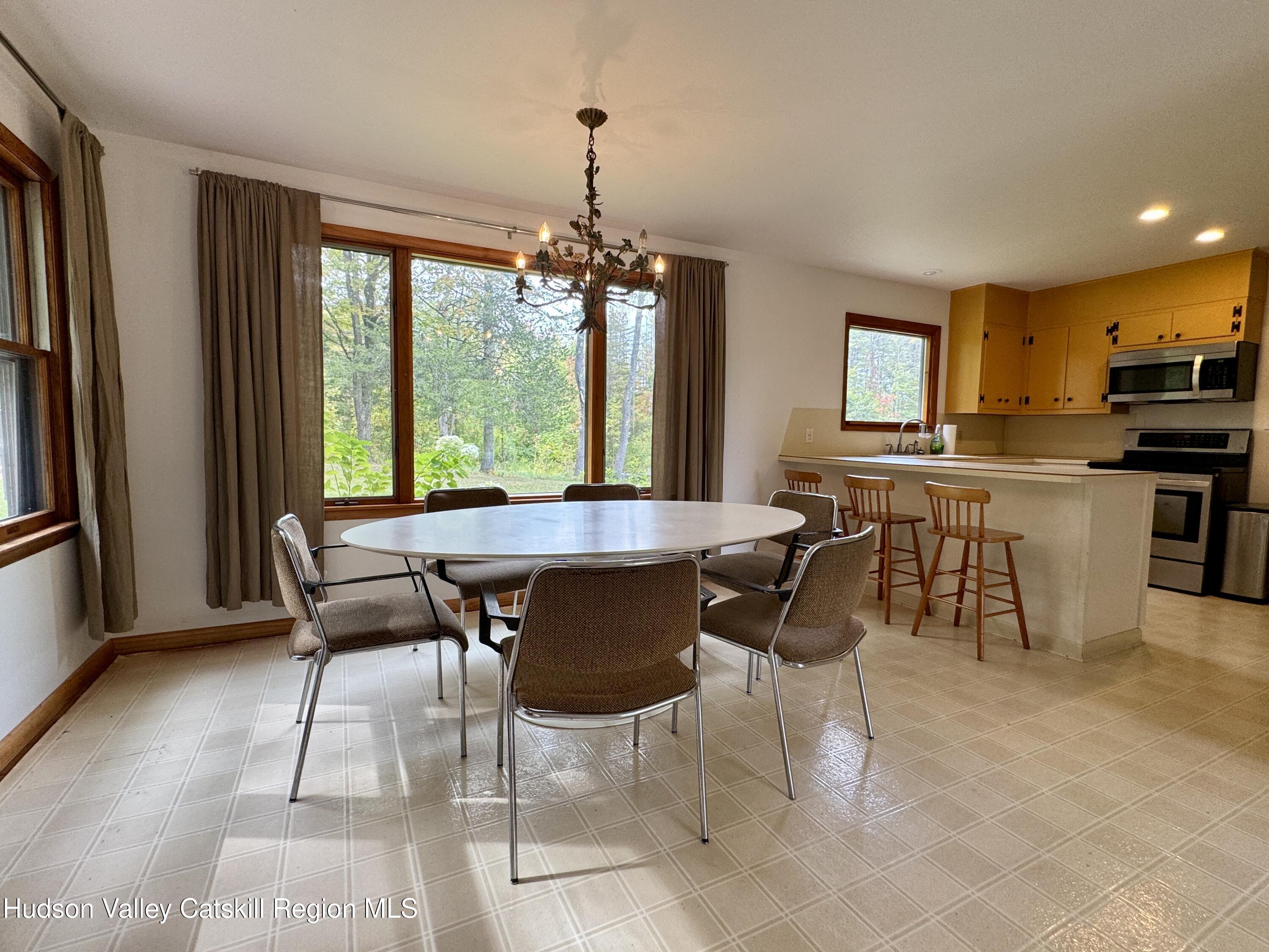 399 Hamburg Road Catskill, NY 12414 - Photo 9 of 23 a view of a dining room with furniture window and outside view