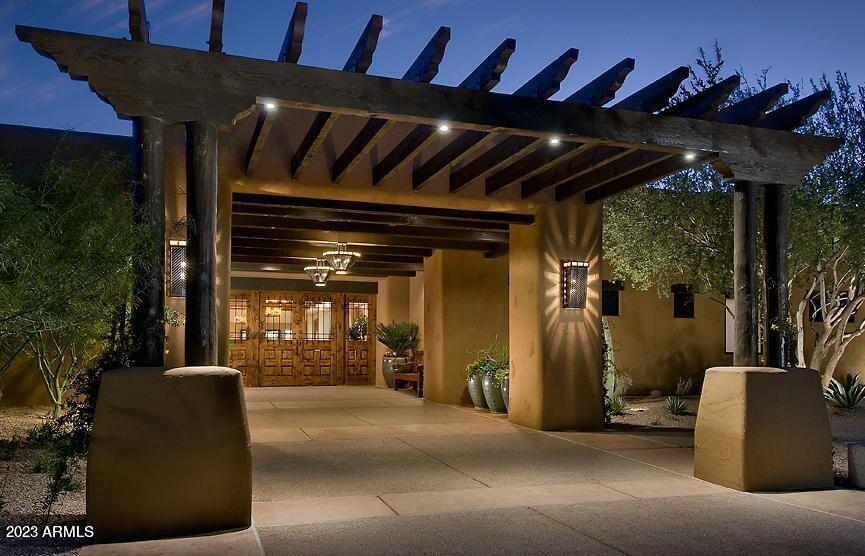 27808 Desierto Drive Rio Verde, AZ 85263 - Photo 38 of 44 a view of a chairs and tables in patio