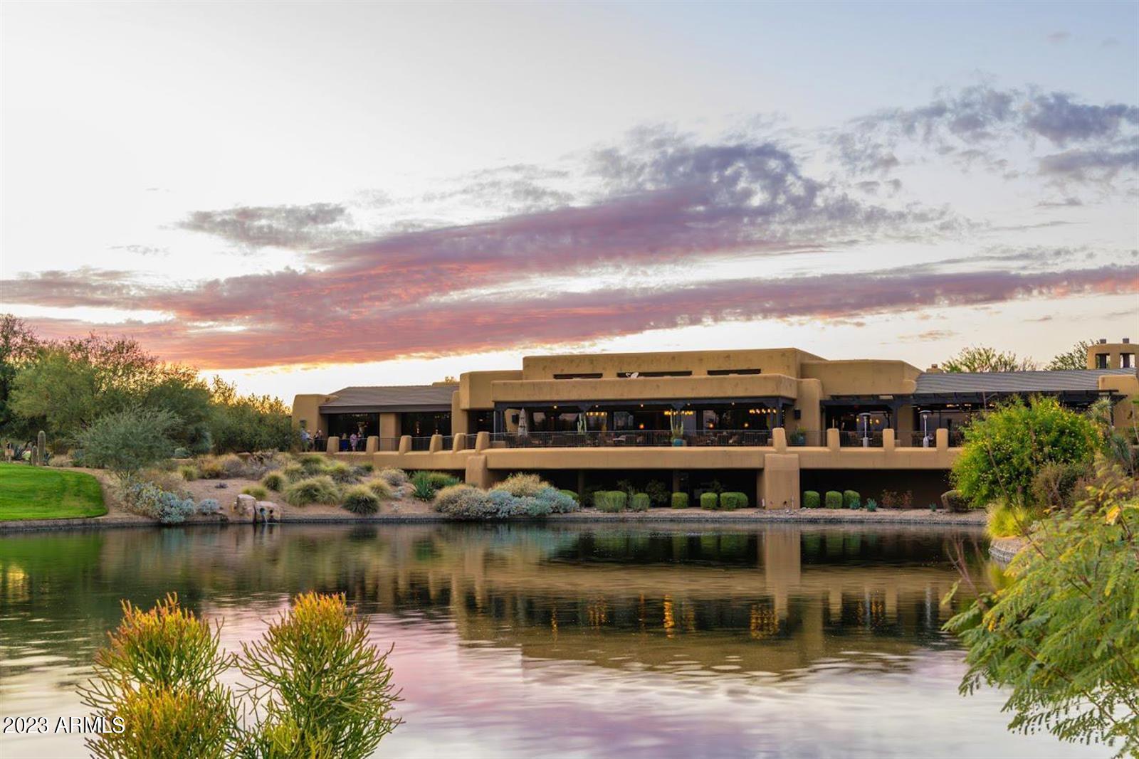 27808 Desierto Drive Rio Verde, AZ 85263 - Photo 41 of 44 a view of a lake with a city