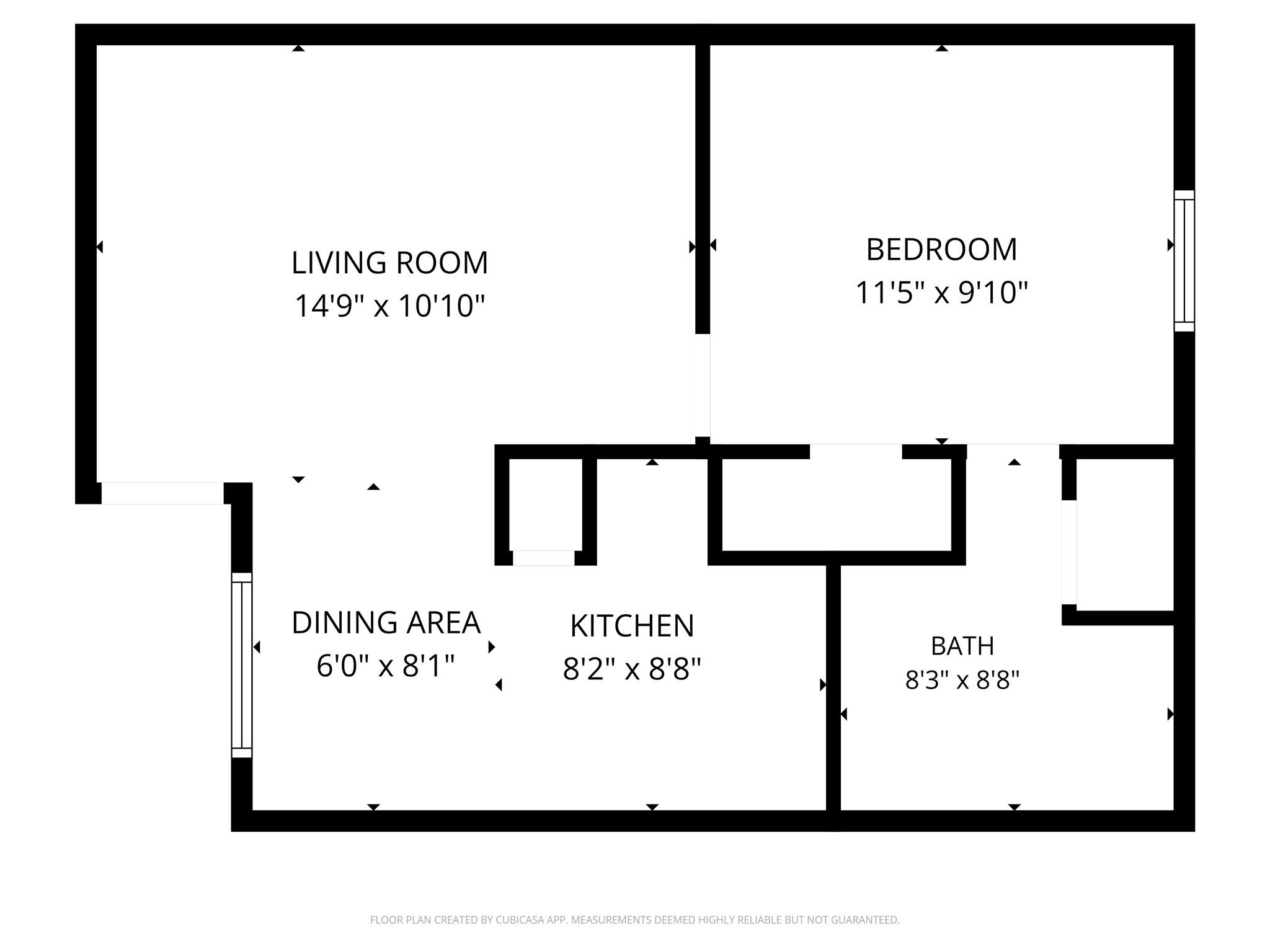 3906 Video Street, Unit F Dickinson, TX 77539 - Photo 16 of 16 Floorplan