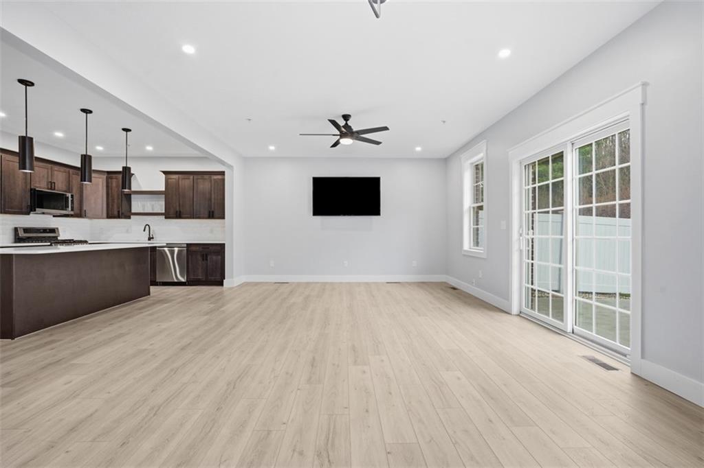 2339 Old Greentree Road Carnegie, PA 15106 - Photo 20 of 48 a view of a kitchen with a sink and a microwave