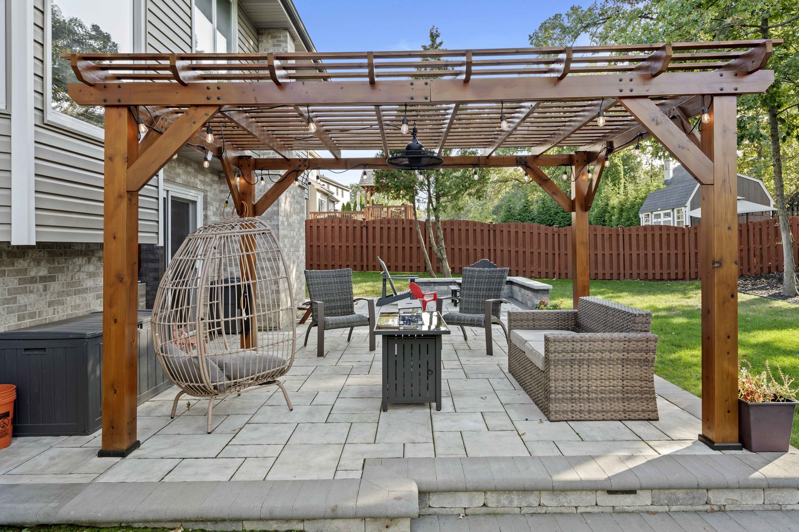 3686 Ronald Road Crete, IL 60417 - Photo 24 of 35 a view of outdoor space with seating