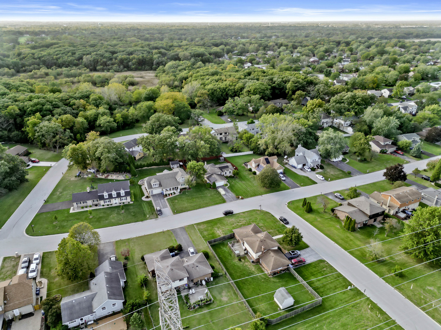 3686 Ronald Road Crete, IL 60417 - Photo 33 of 35 an aerial view of a city