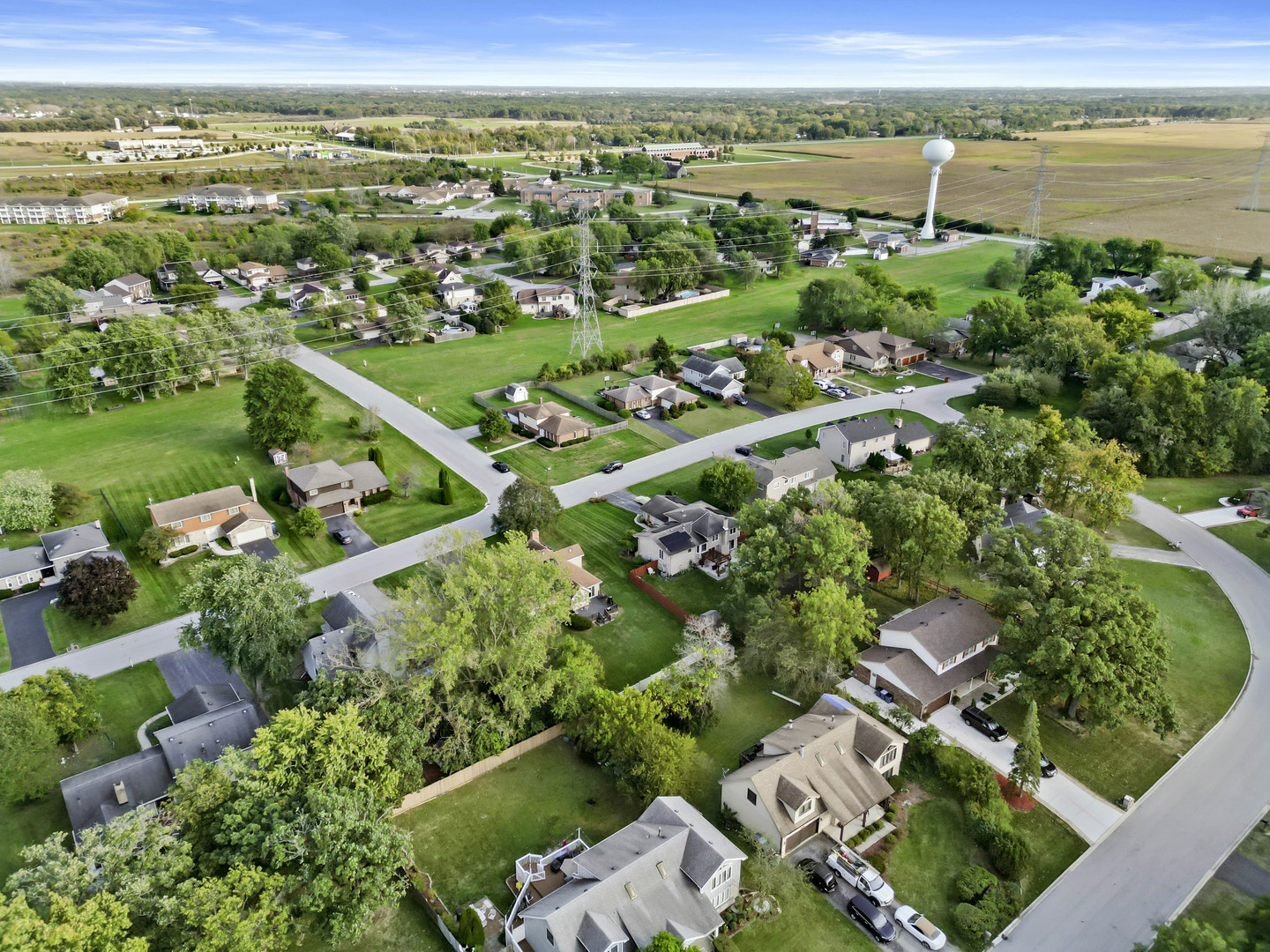 3686 Ronald Road Crete, IL 60417 - Photo 35 of 35 an aerial view of multiple house