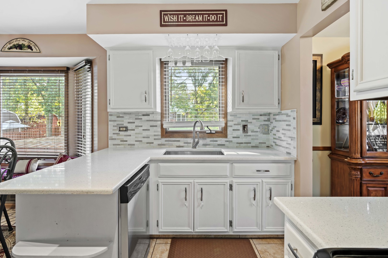 3686 Ronald Road Crete, IL 60417 - Photo 10 of 35 a kitchen with a sink cabinets and window