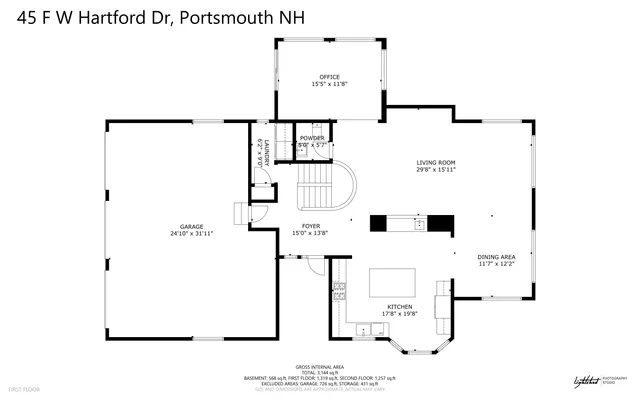 $1,639,900 | 45 F W Hartford Drive, Portsmouth, NH 03801