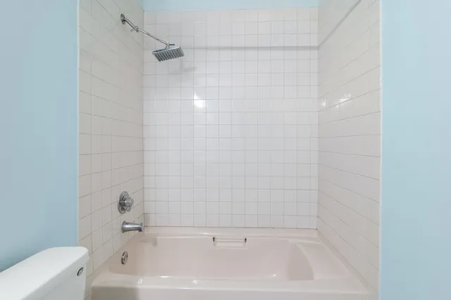 a view of city from a balcony