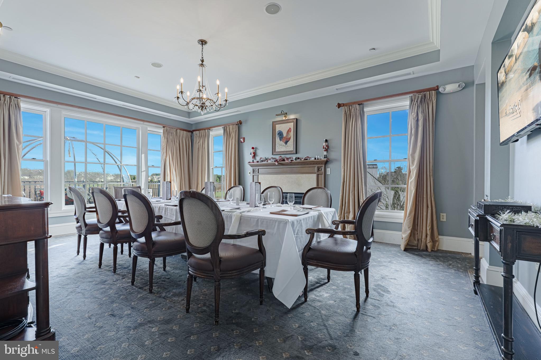 40174 Monroe Valley Place Aldie, VA 20105 - Photo 17 of 34 a view of a dining room with furniture window and outside view