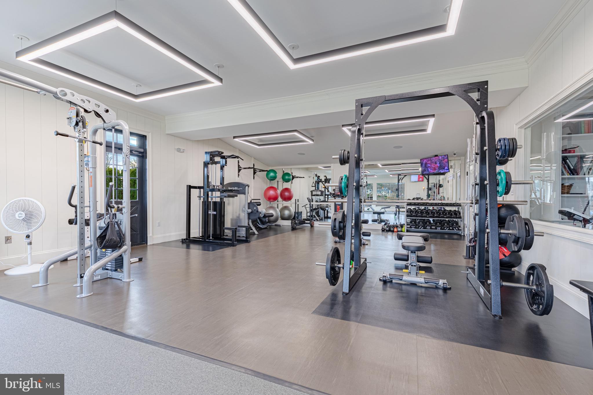 40174 Monroe Valley Place Aldie, VA 20105 - Photo 31 of 34 a view of a room with gym equipment