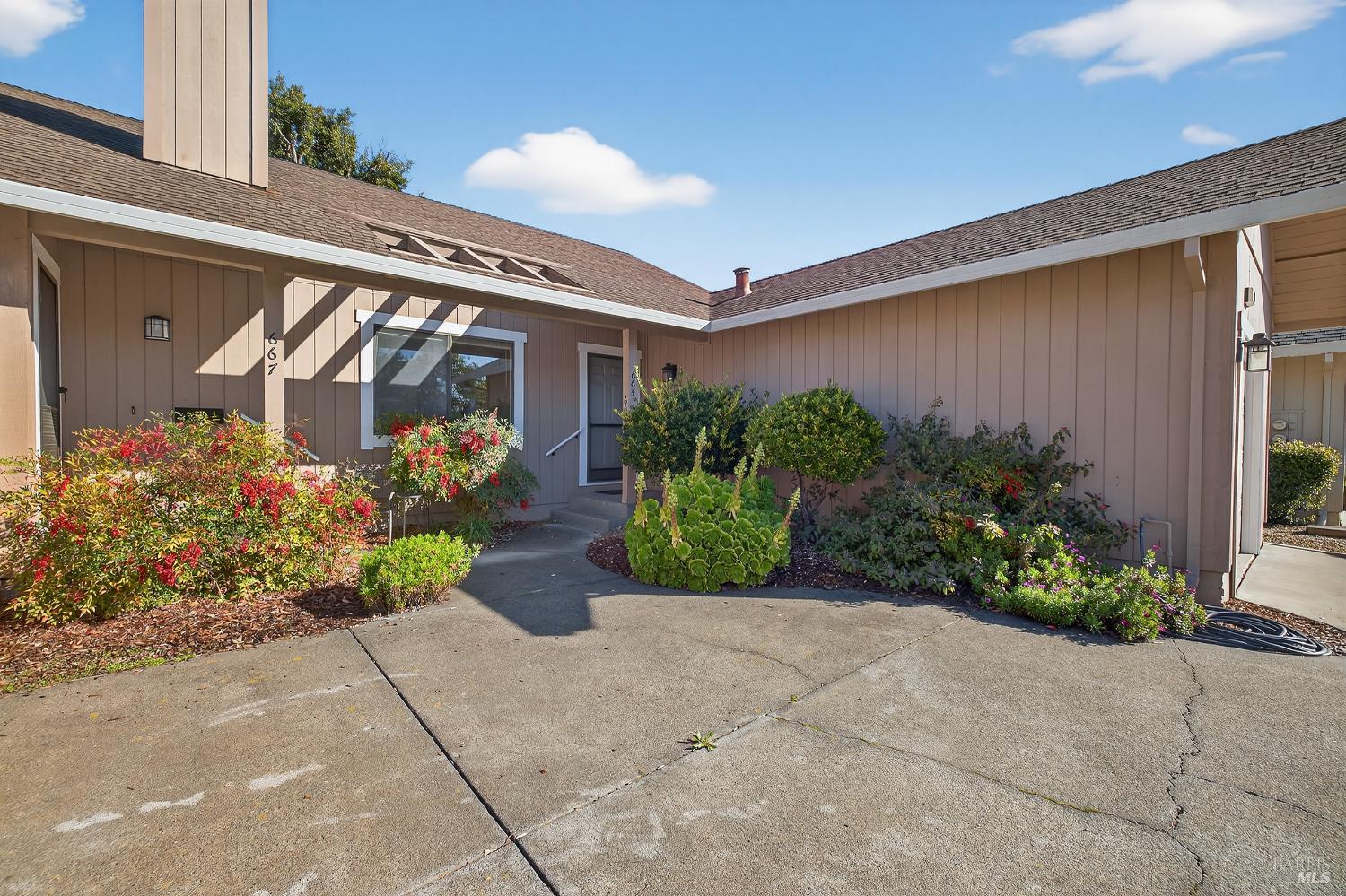 663 Spring Lane Sonoma, CA 95476 - Photo 5 of 24 a front view of a house
