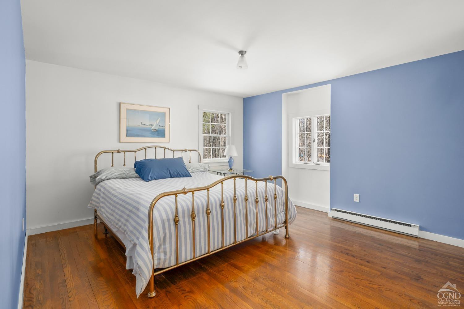 1235 Ira Vail Road Leeds, NY 12451 - Photo 14 of 35 a bedroom with a bed and a window