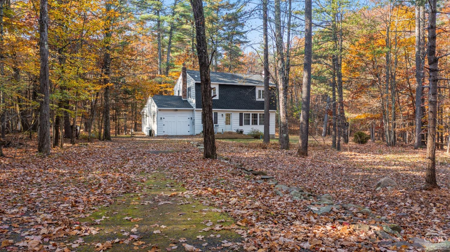 1235 Ira Vail Road Leeds, NY 12451 - Photo 32 of 35 a view of a house with a yard and tree s