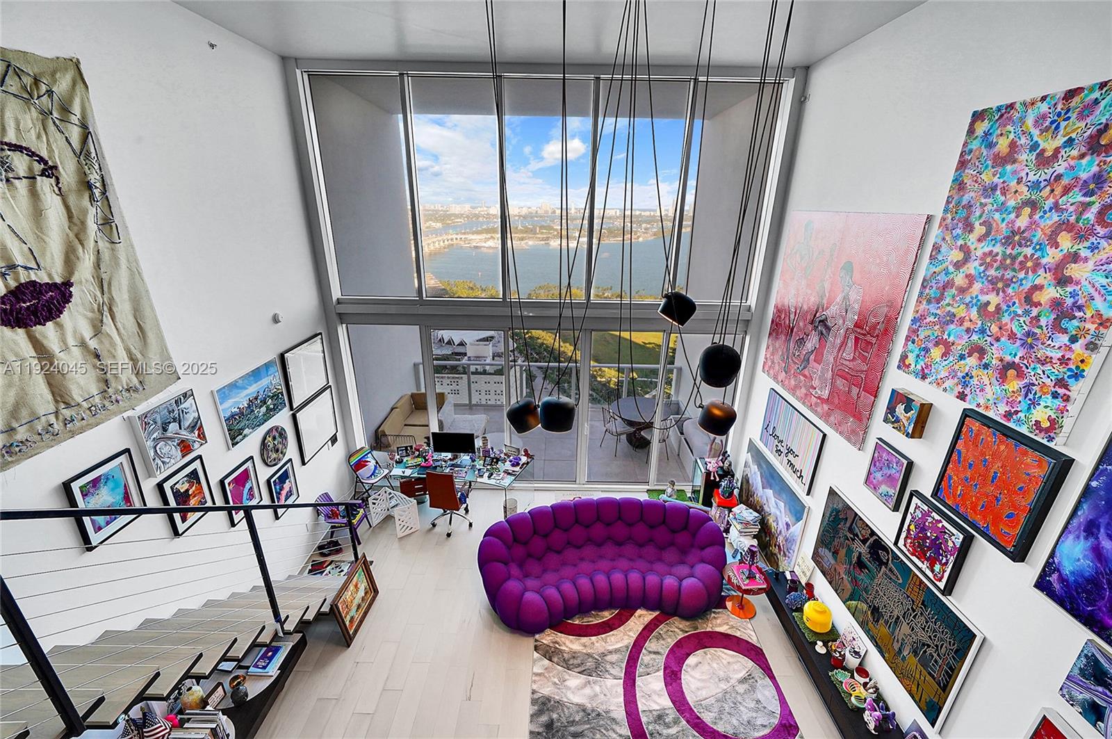 1040 Biscayne Boulevard, Unit 2603 Miami, FL 33132 - Photo 14 of 40 a view of entryway with furniture and rug