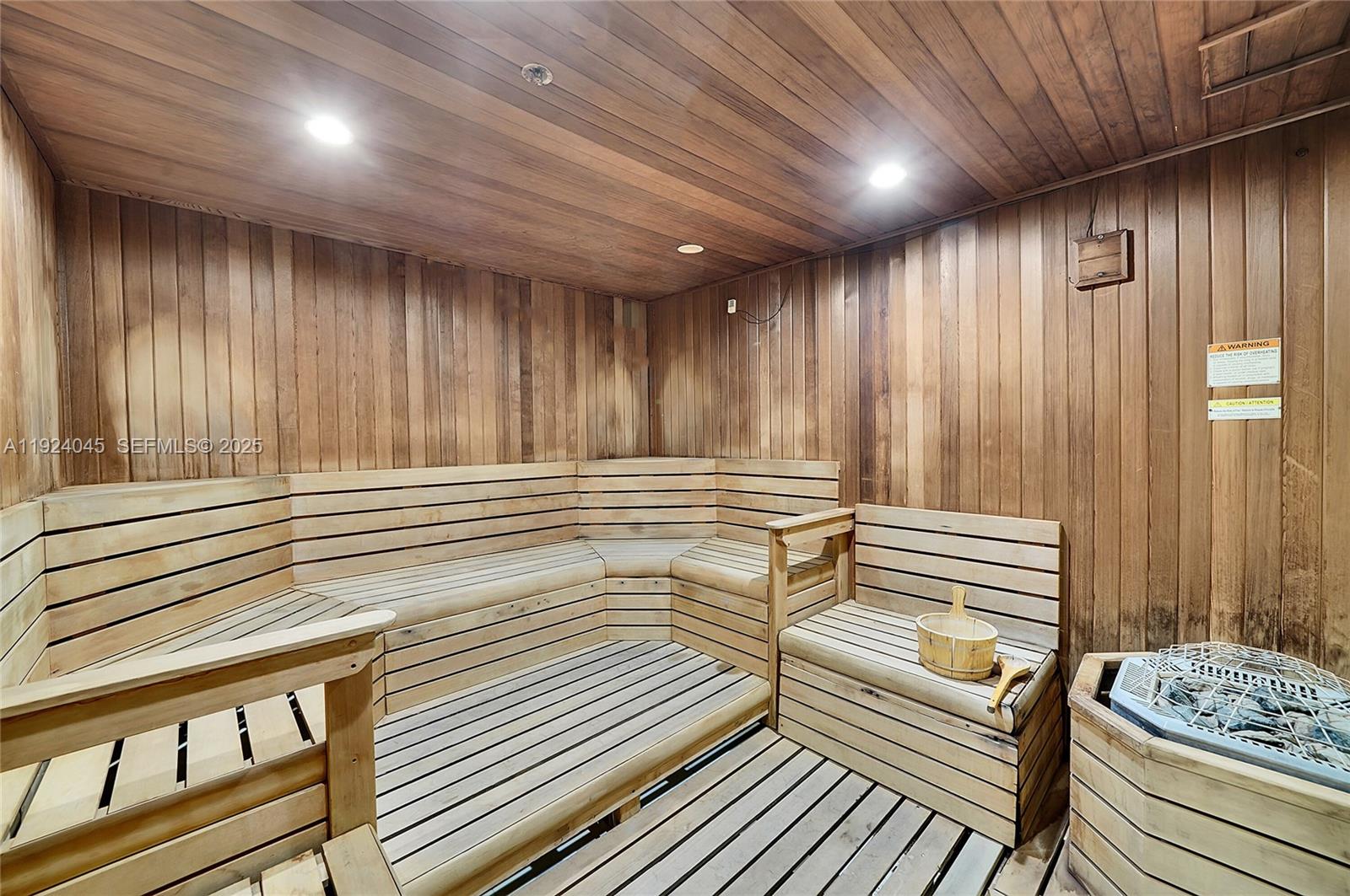 1040 Biscayne Boulevard, Unit 2603 Miami, FL 33132 - Photo 27 of 40 a view of a room with wooden walls