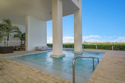 a view of a swimming pool