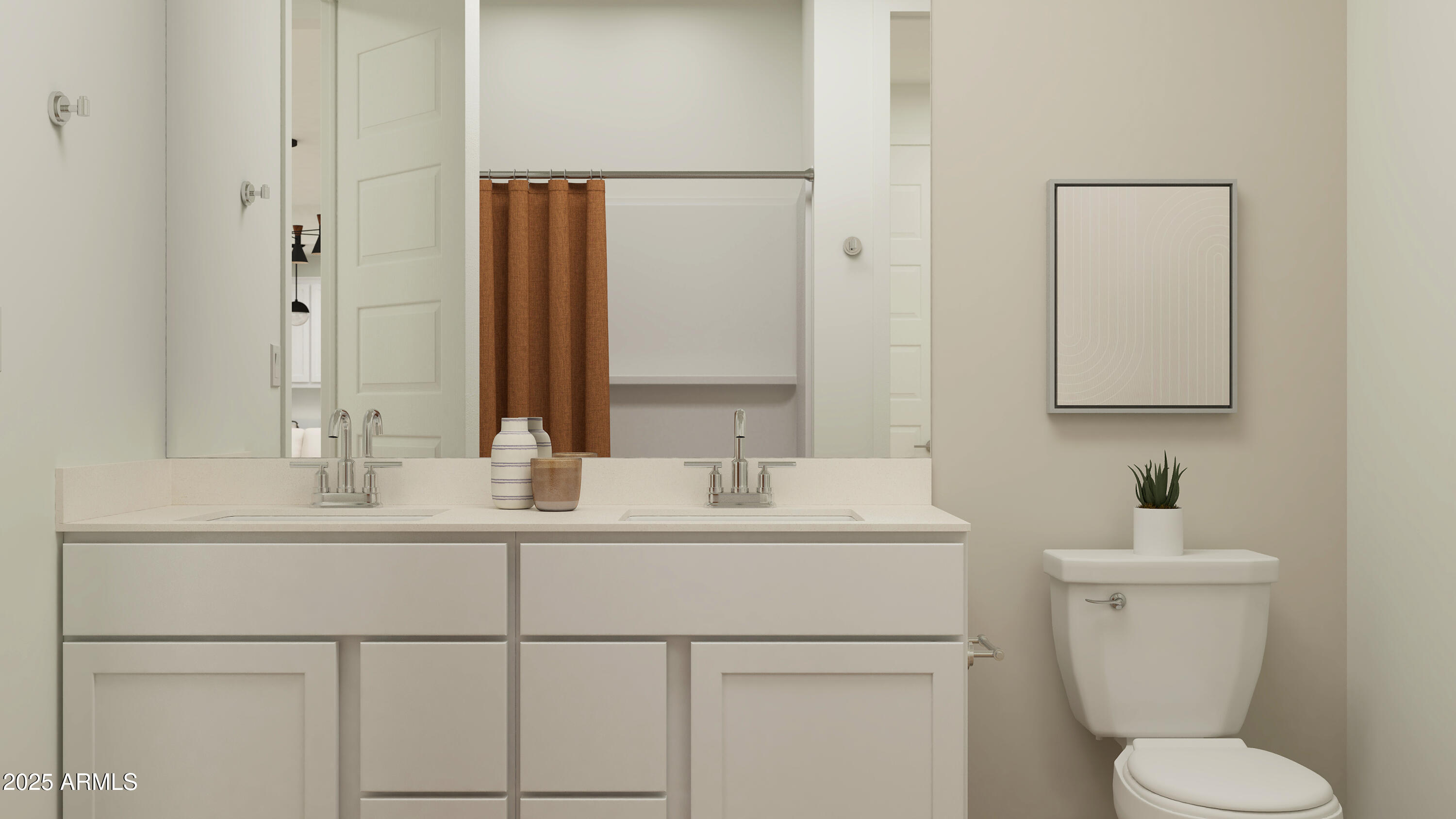 23336 West Chipman Road Buckeye, AZ 85326 - Photo 8 of 17 a bathroom with a toilet sink and mirror