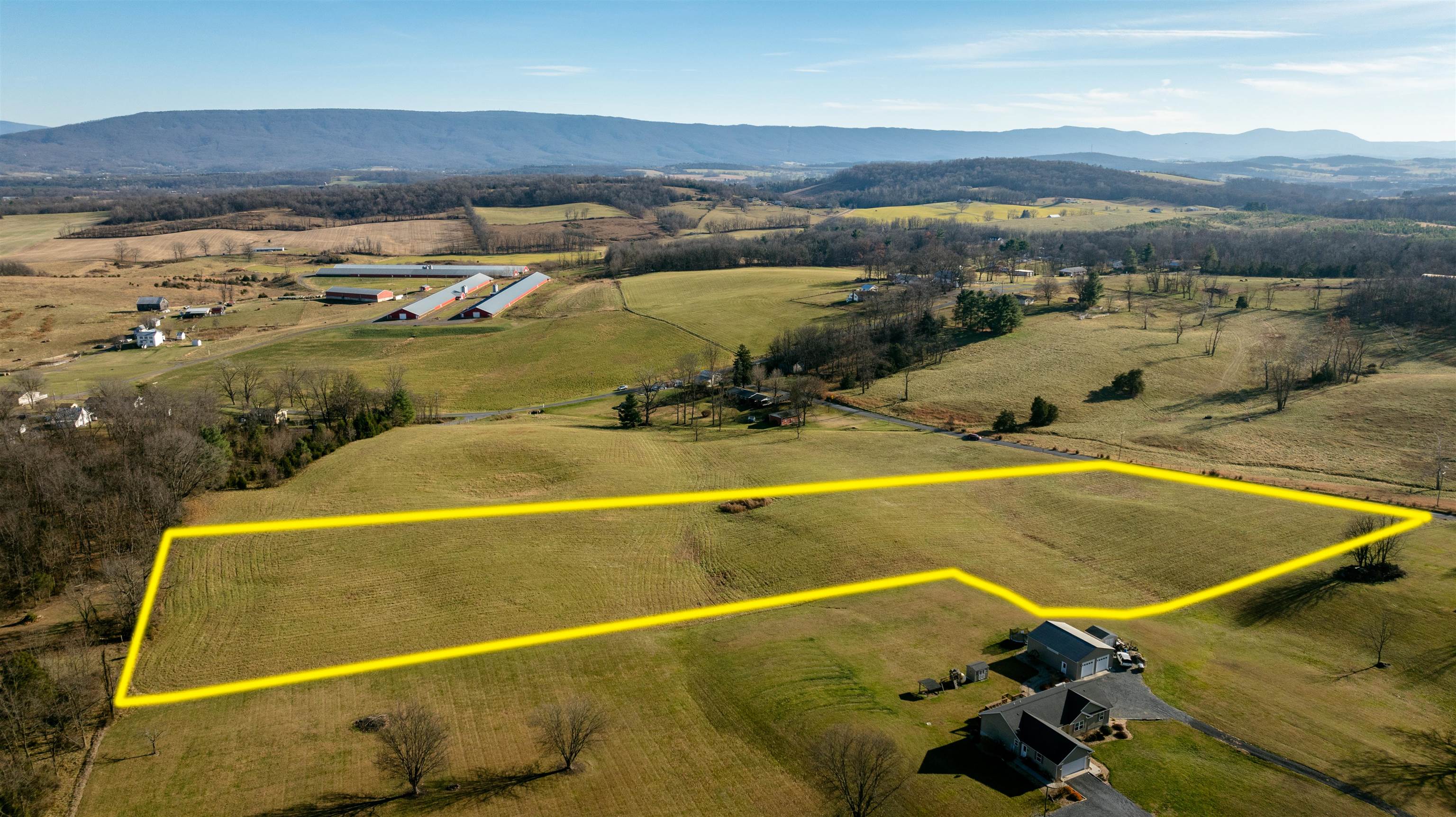7.7-ac Flat Rock Road New Market, VA 22844 - Photo 3 of 23 an aerial view of residential houses with outdoor space
