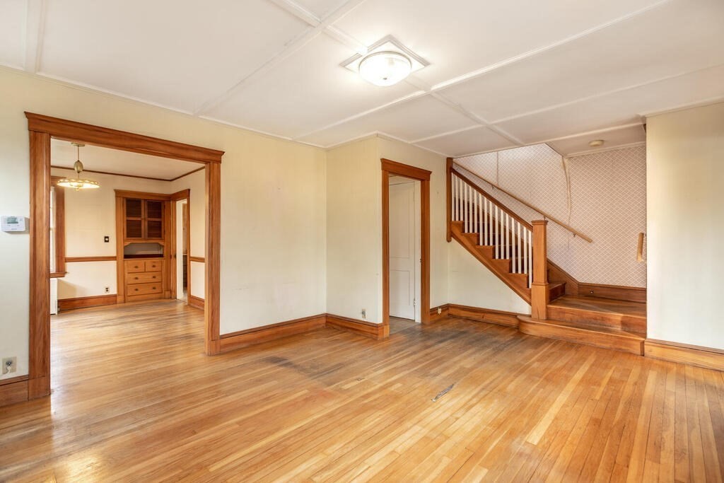 145 Robbins Road Arlington, MA 02476 - Photo 8 of 31 a view of an entryway with wooden floor
