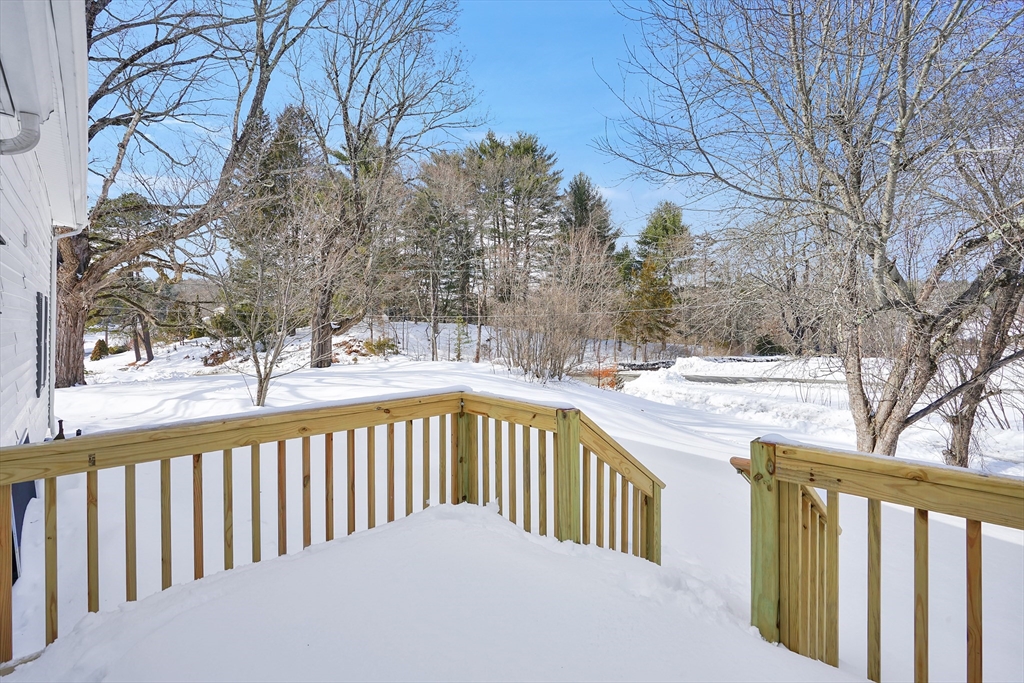 273 Dunhamtown Palmer Road Brimfield, MA 01010 - Photo 9 of 42 a view of a balcony with trees