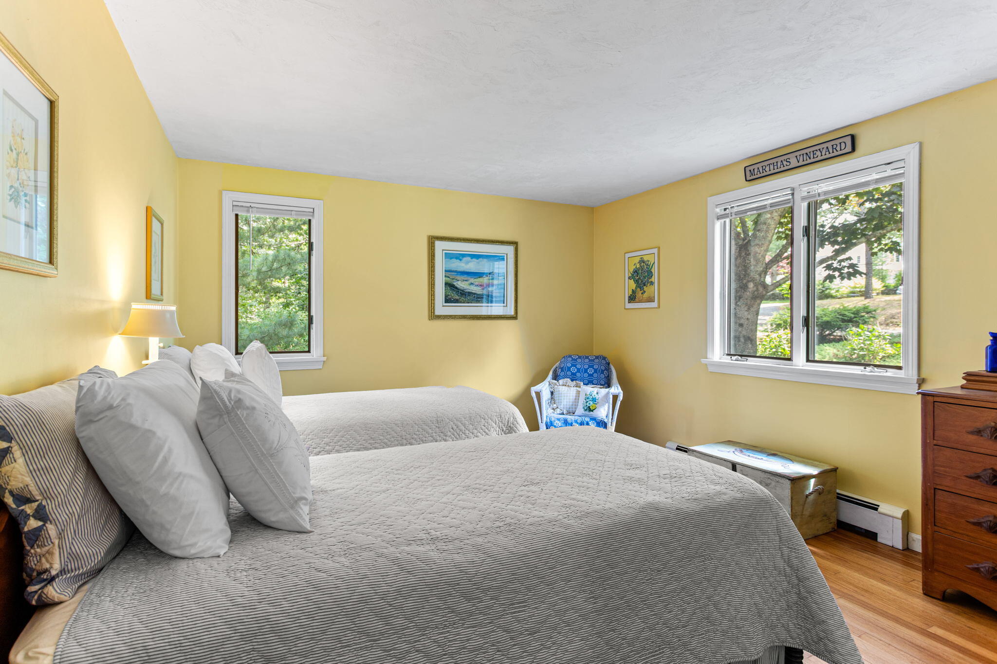 40 Point Isabella Road Cotuit, MA 02635 - Photo 18 of 28 a bedroom with bed and a window