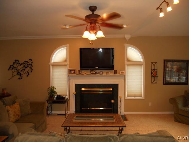 1740 Deer Path Road Easton, PA 18040 - Photo 18 of 30 Family room with gas fireplace.