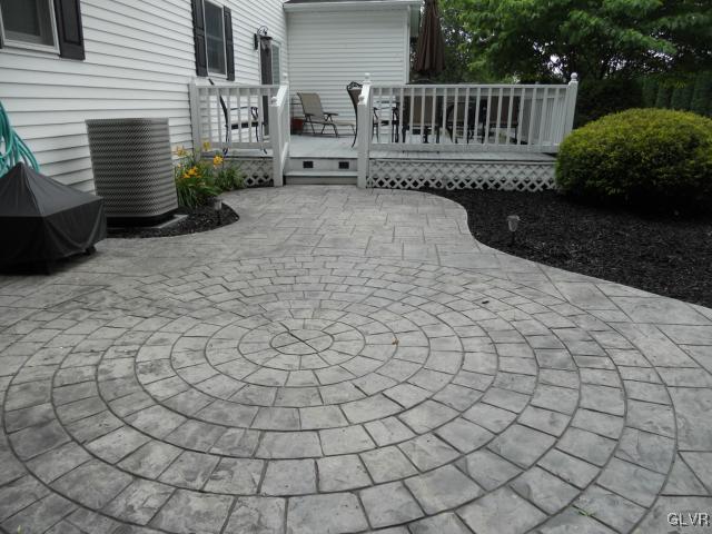 1740 Deer Path Road Easton, PA 18040 - Photo 23 of 30 Gorgeous stamped concrete patio.