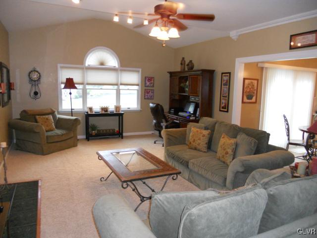 1740 Deer Path Road Easton, PA 18040 - Photo 4 of 30 Family room with builder bump-out for extra space.