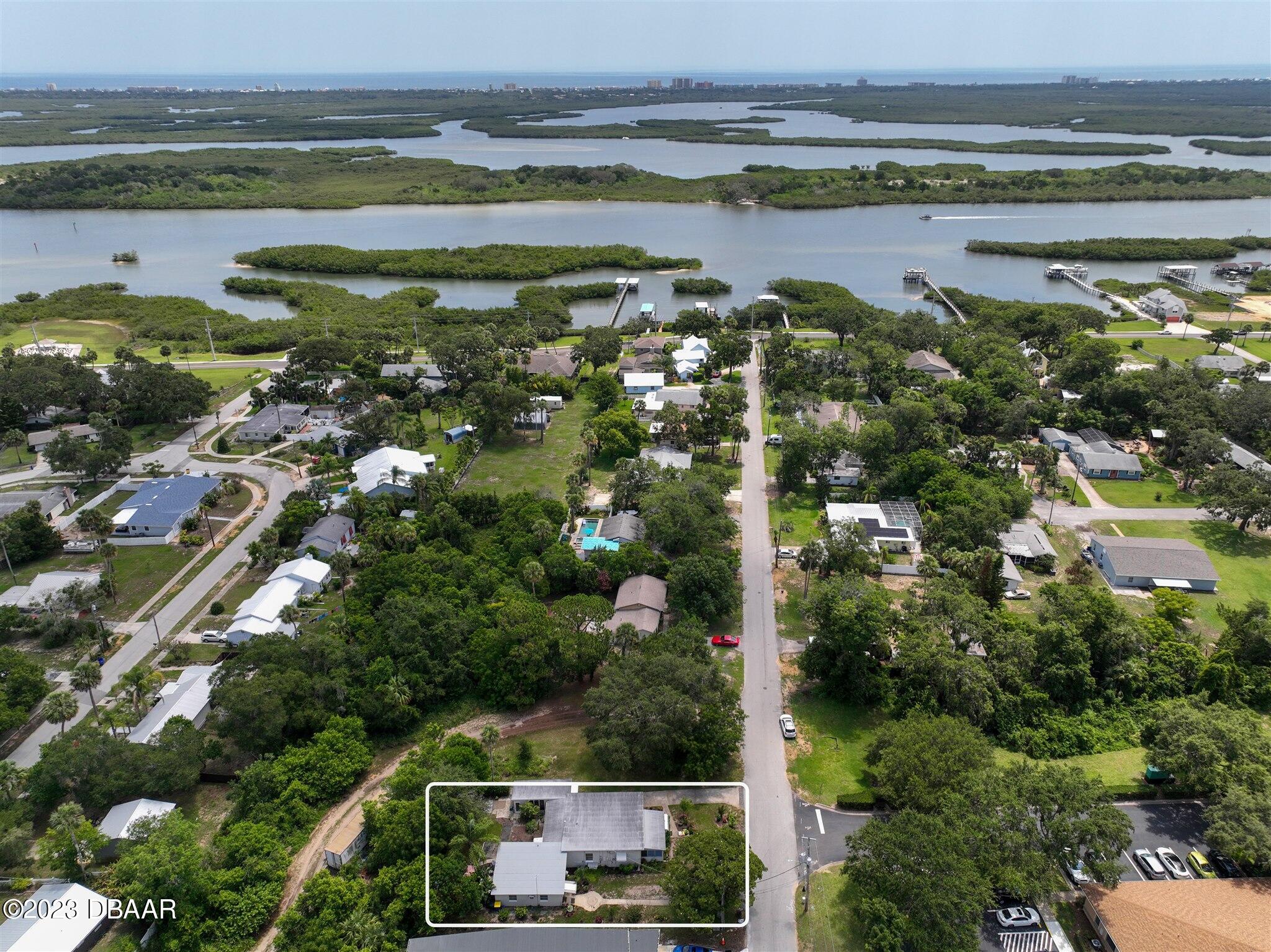 113 Evergreen Avenue Edgewater, FL 32132 - Photo 45 of 47 a view of a city with an ocean