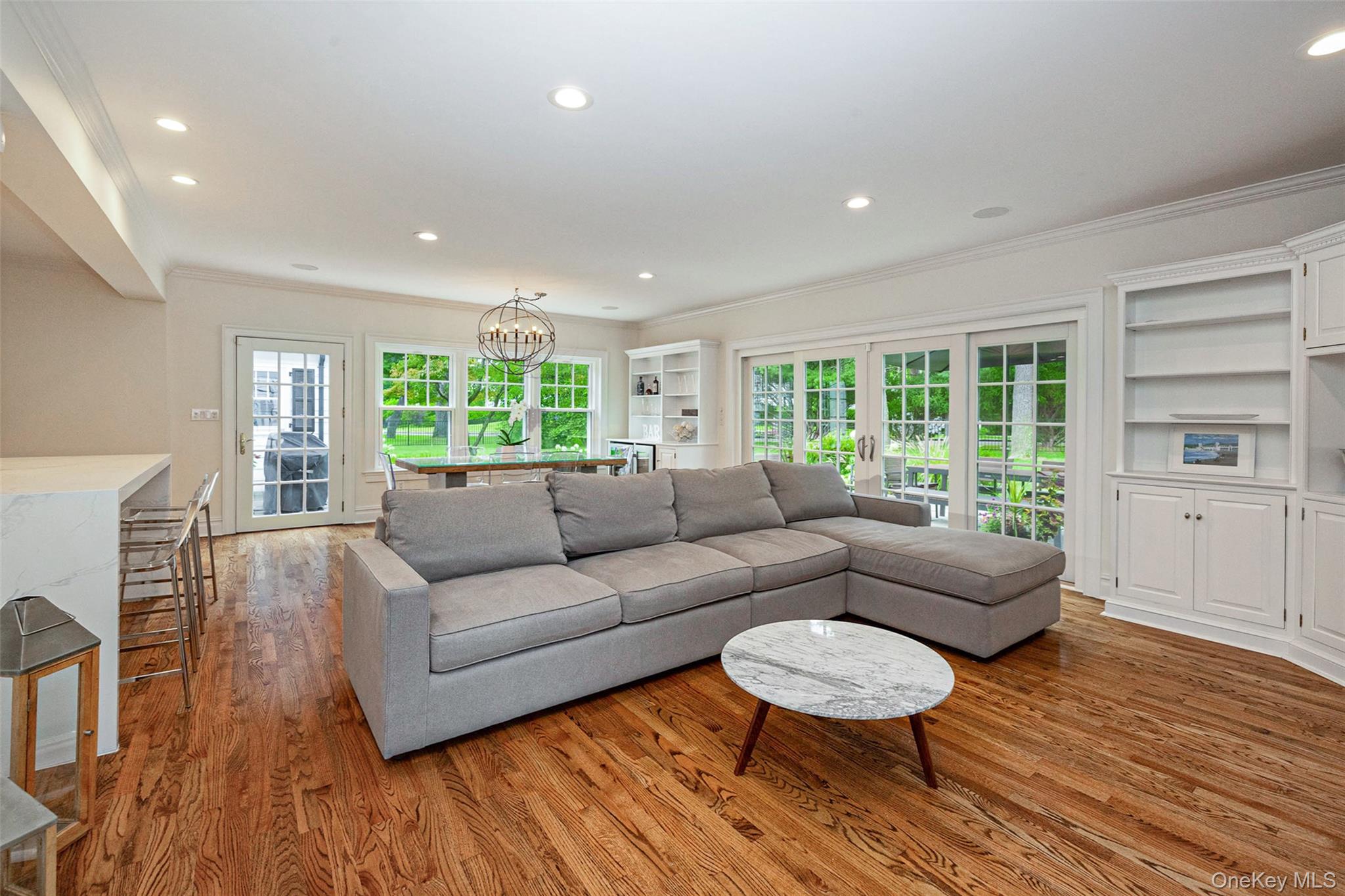 18 Lakeside Drive Rye, NY 10580 - Photo 17 of 43 a living room with furniture and a large window