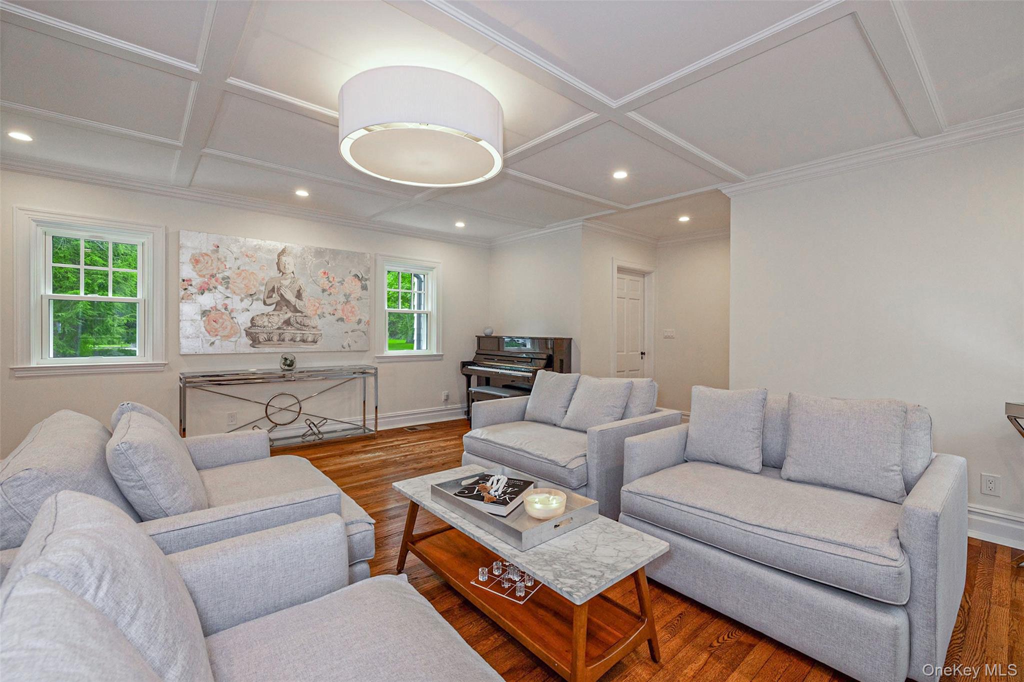 18 Lakeside Drive Rye, NY 10580 - Photo 10 of 43 a living room with furniture kitchen and a large window