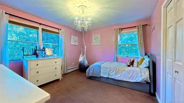 a bedroom with furniture and windows