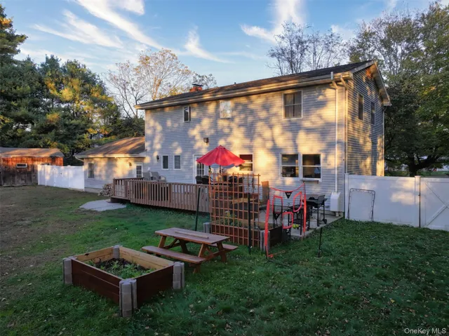 a view of a kids room with a porch