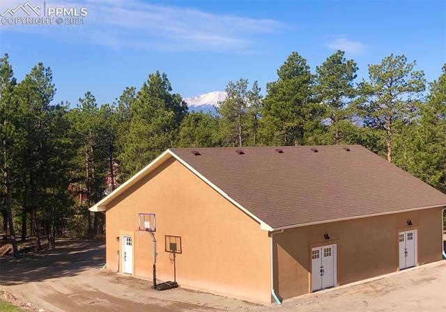 4430 Vale Road Colorado Springs, CO 80908 - Photo 10 of 10 Pikes Peak boldly displayed through the trees.