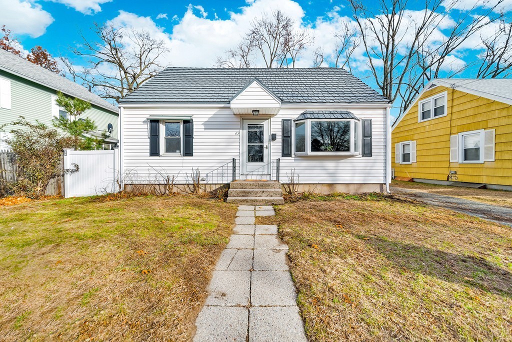 63 Haskin Street Springfield, MA 01109 - Photo 22 of 27 a front view of a house with a yard