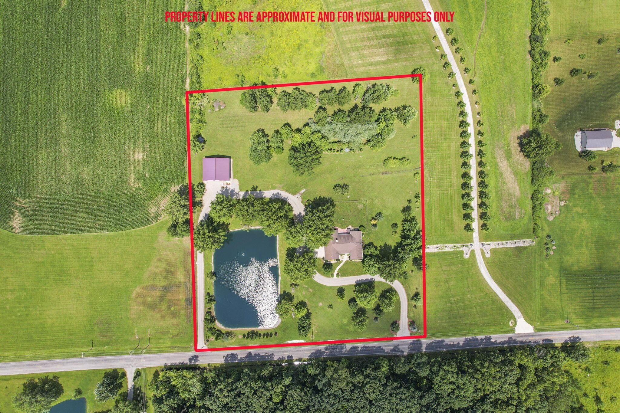 19940 Collins Road Marysville, OH 43040 - Photo 1 of 53 Aerial view of the property