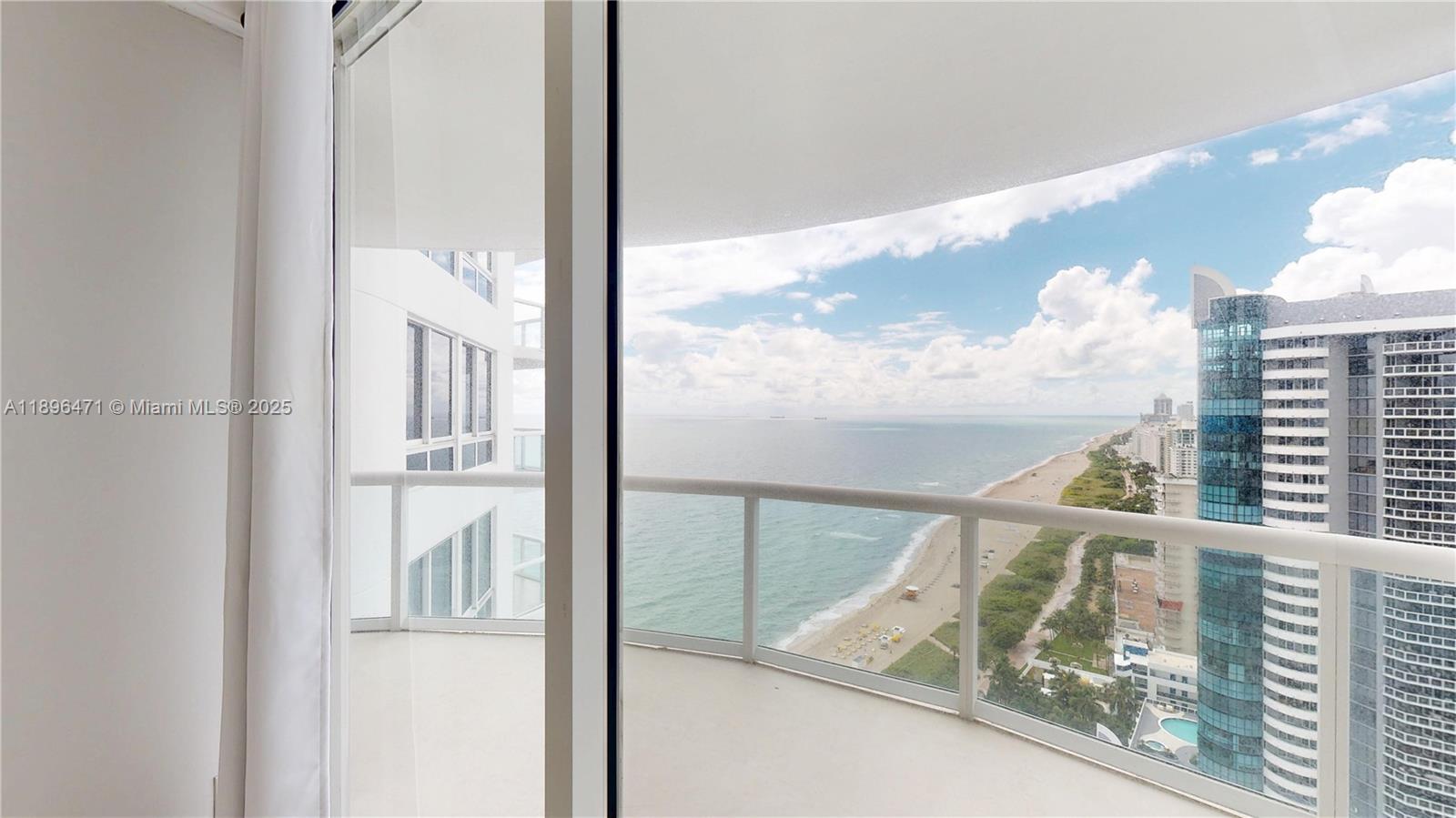 6365 Collins Avenue, Unit 2904 Miami Beach, FL 33141 - Photo 13 of 28 a view of a balcony