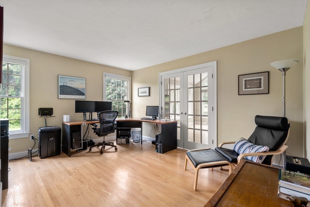 181 Maple Street Sherborn, MA 01770 - Photo 19 of 41 a view of a livingroom with workspace and a window