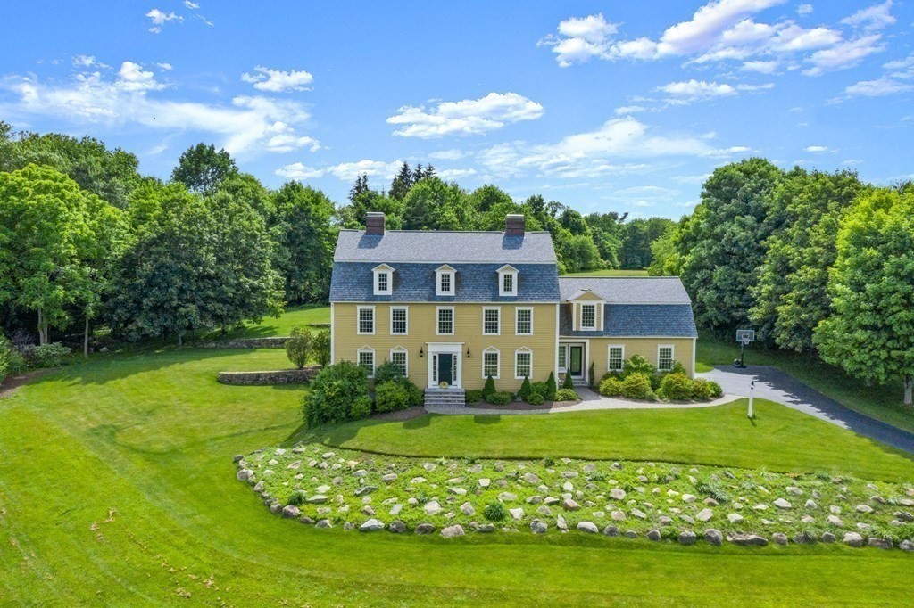 181 Maple Street Sherborn, MA 01770 - Photo 37 of 41 a view of a house with a big yard