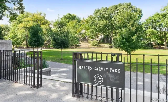 a sign on the side of a building