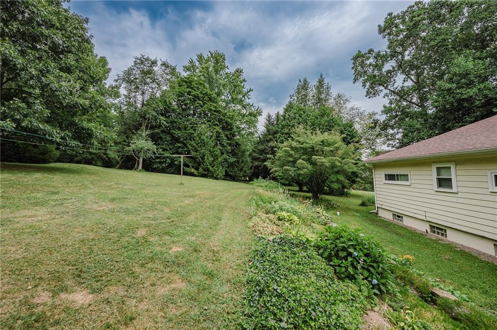 145 Hood School Road Indiana, PA 15701 - Photo 9 of 46 a backyard of a house with lots of green space