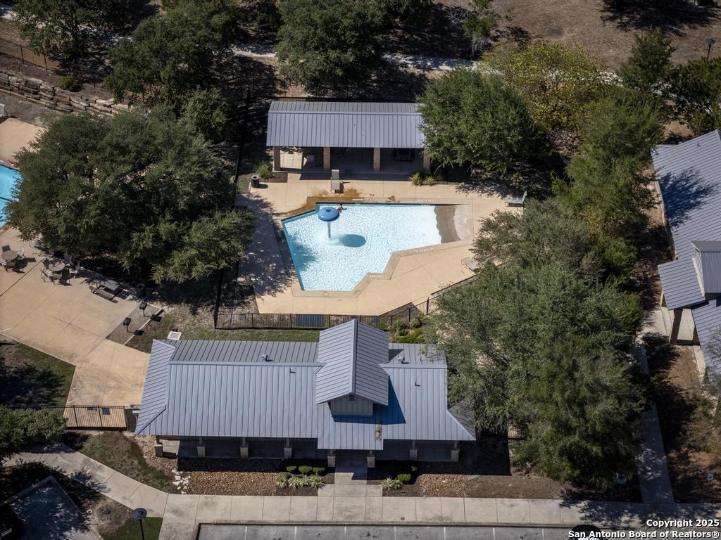 12805 Big Tank Ranch San Antonio, TX 78245 - Photo 32 of 35 an aerial view of a house with garden space and street view