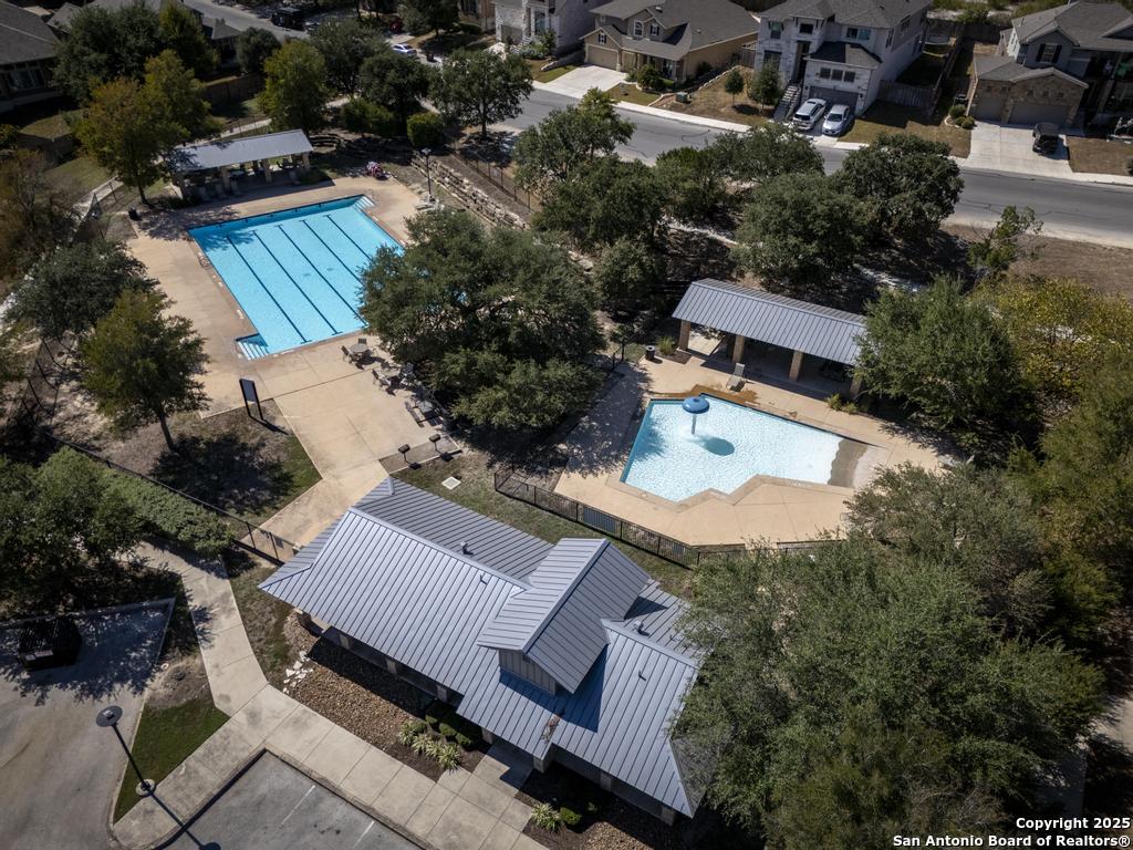 12805 Big Tank Ranch San Antonio, TX 78245 - Photo 34 of 35 an aerial view of a house with a yard