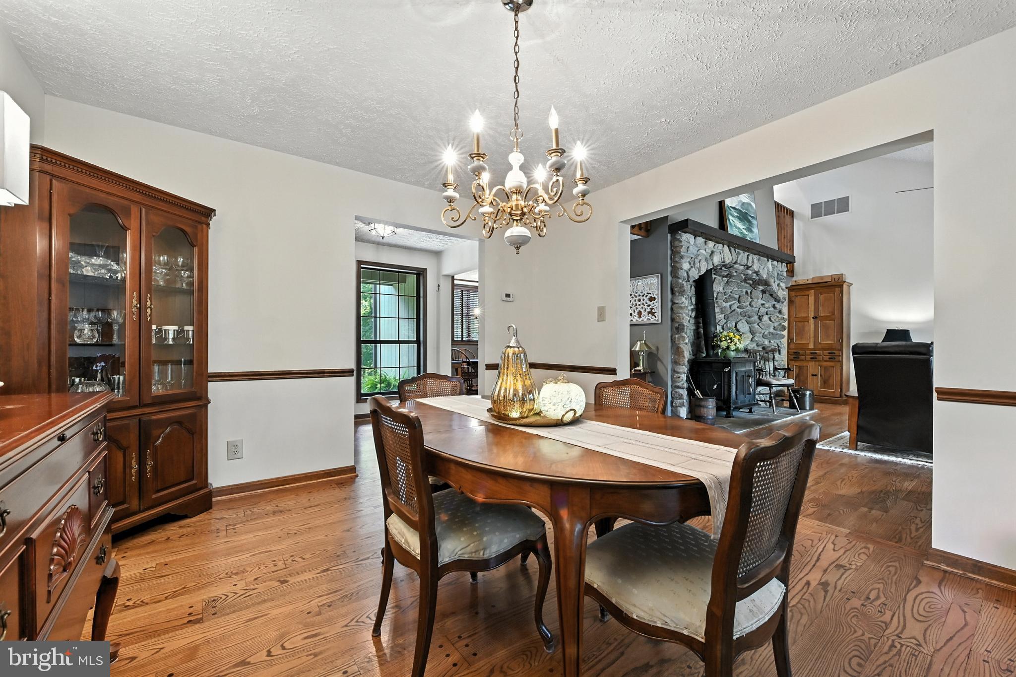 2520 Colonial Road Accokeek, MD 20607 - Photo 14 of 74 a view of a dining room with furniture and wooden floor