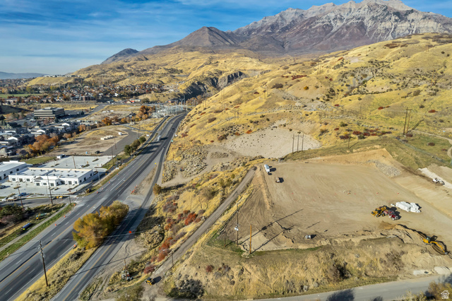 5600 North Canyon Road Provo, UT 84604 - Photo 17 of 20 Aerial overview of property's location with a mountainous background