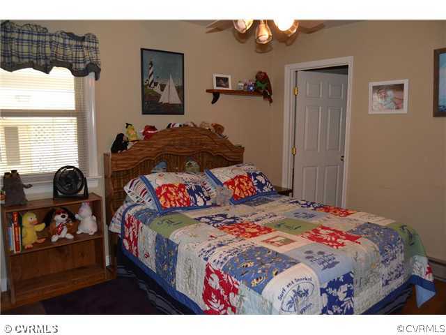 8425 Belmont Road Chesterfield, VA 23832 - Photo 8 of 12 Bedroom - Bedroom #2 with Carpet (Wood Floors Unde