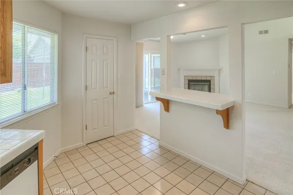 a view of livingroom and hardwood