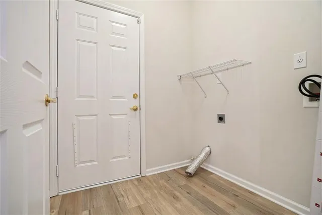 a view of room with walk in closet